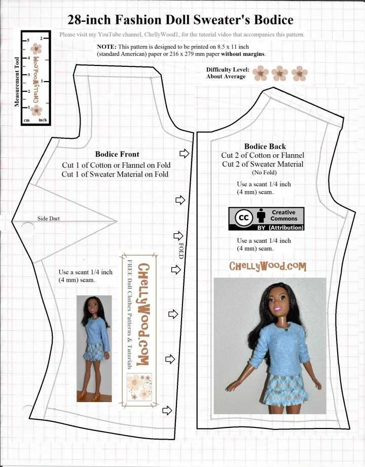 18 inch doll clothes knitting patterns free printable