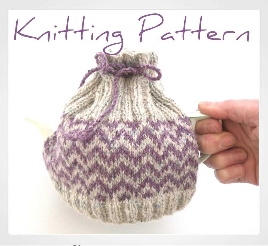 2 cup teapot cosy knitting pattern