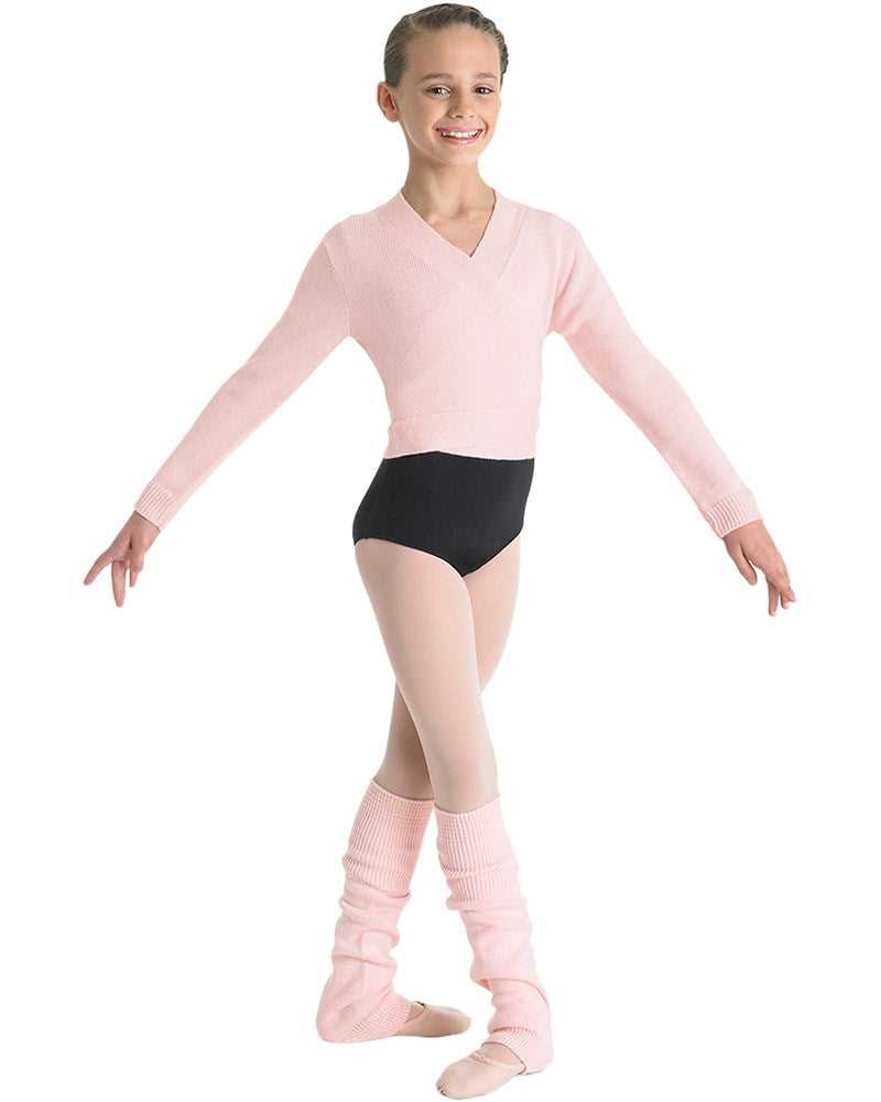 Childs ballet cardigan knitting pattern