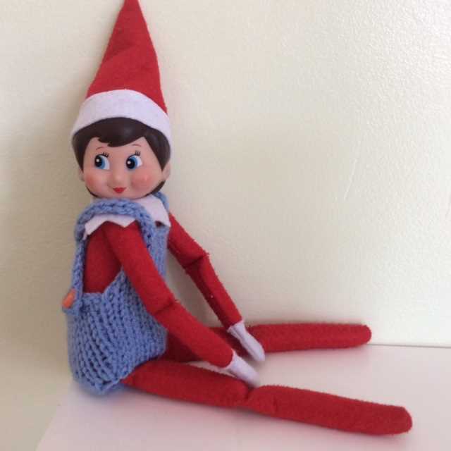 Free knitting pattern for elf on the shelf