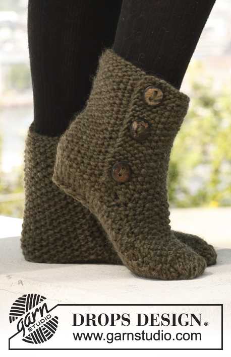 3 in 1 button boots knitting pattern
