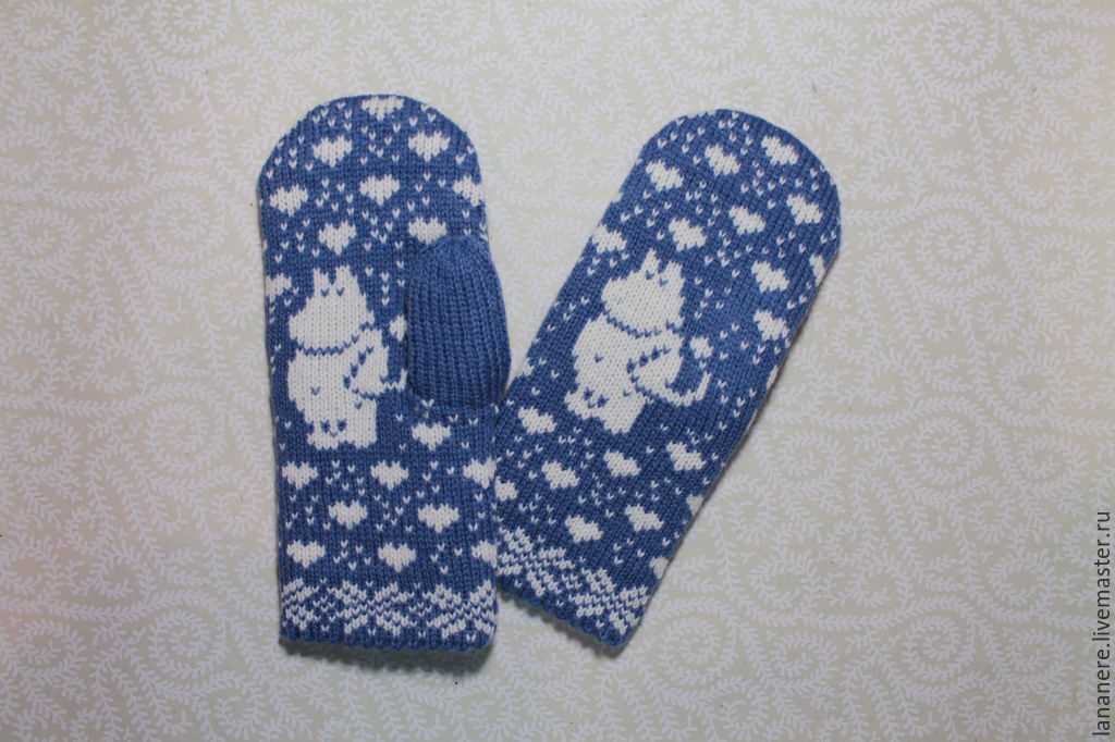 Men's mittens knitting pattern