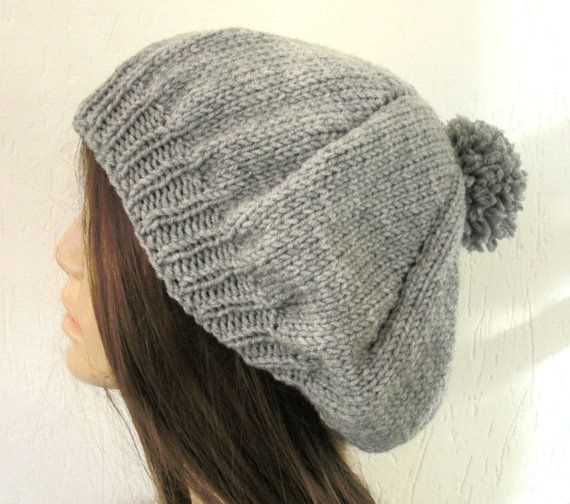 Beret beanie knitting pattern