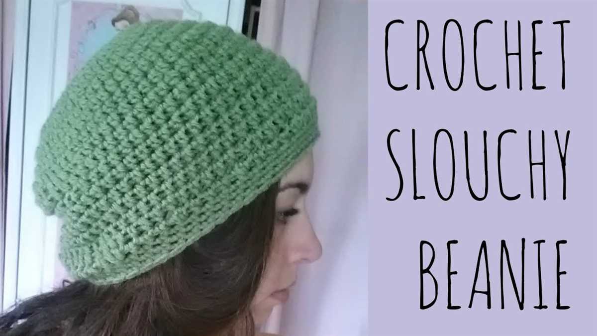 Slouch hat patterns knitting