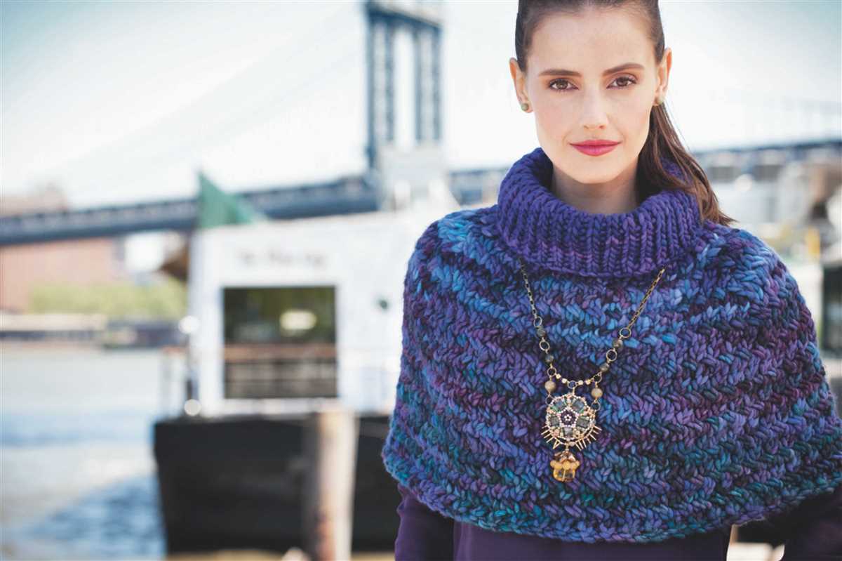 Cowl knit pattern bulky yarn
