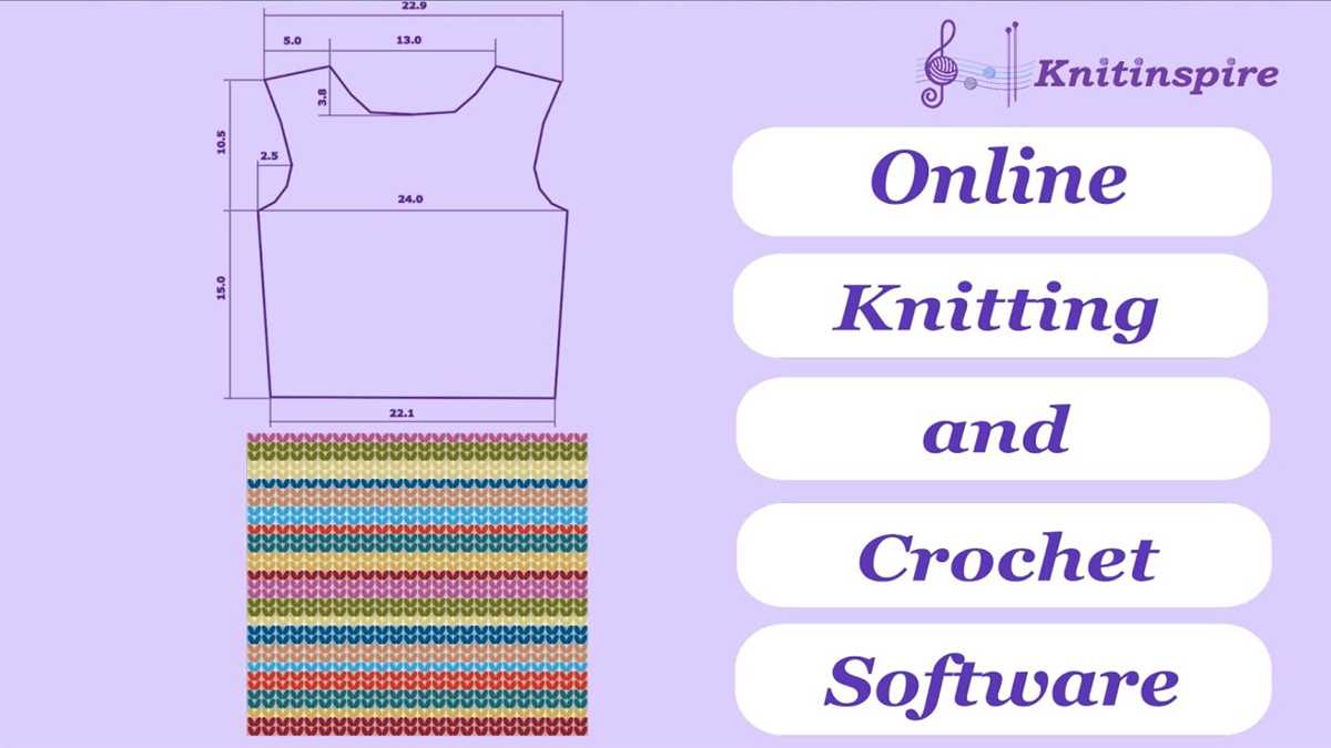 Knitting pattern creator software