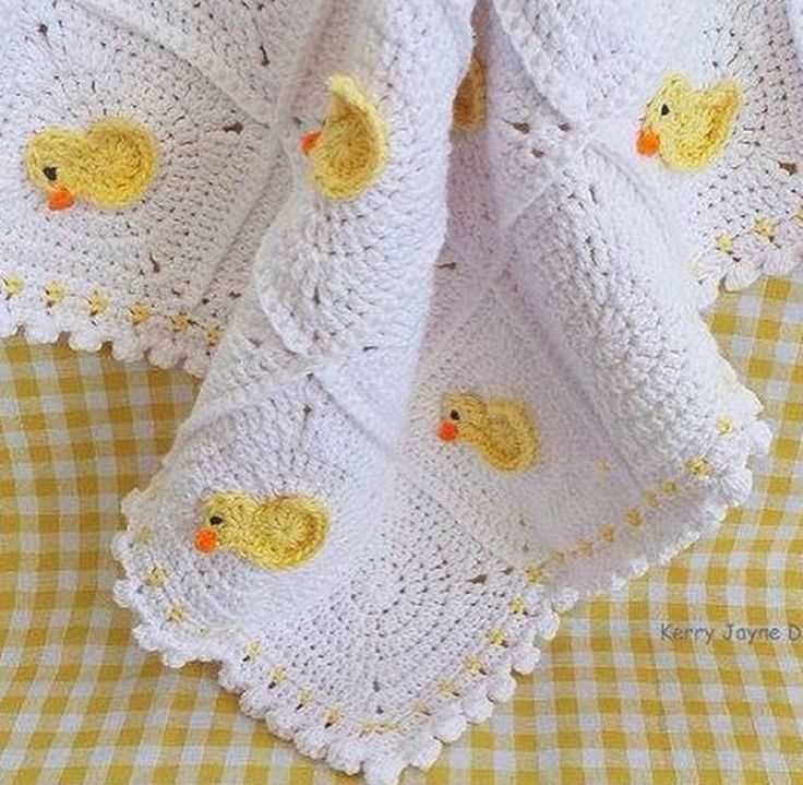 Duck blanket knitting pattern