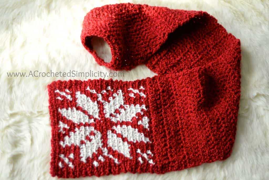 Knitted christmas scarf patterns