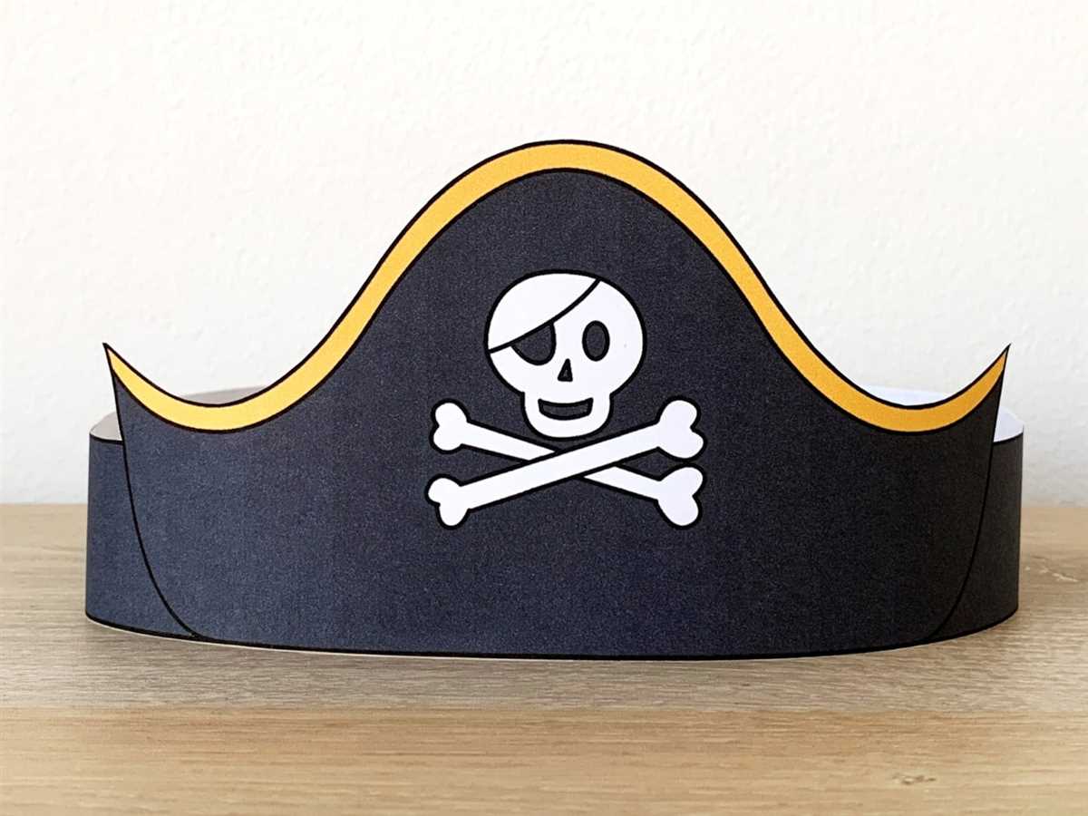 Knitted pirate hat pattern