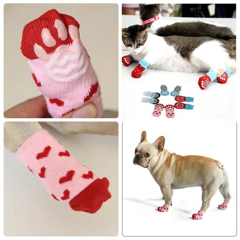 Dog socks knitting pattern