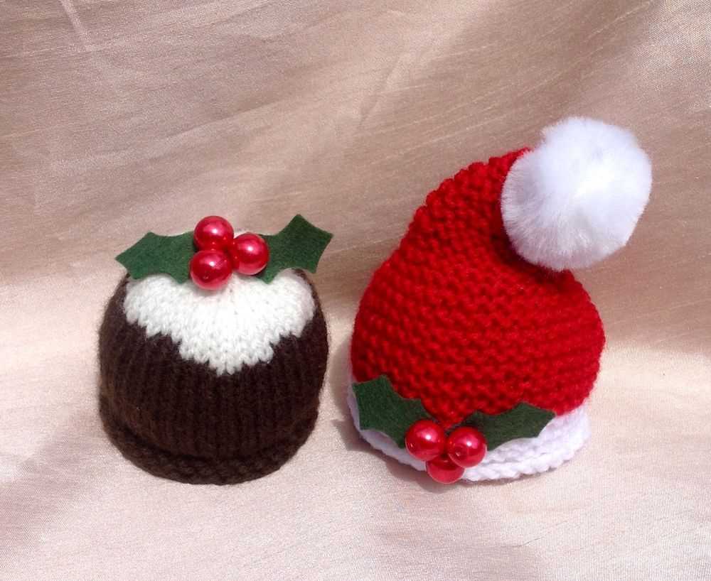 Christmas pudding knitting pattern