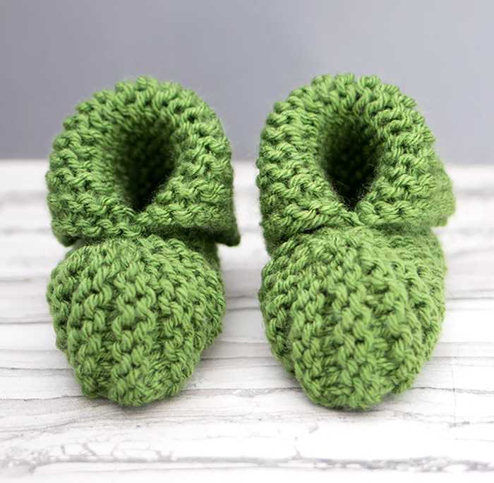 Free knitting patterns for baby booties