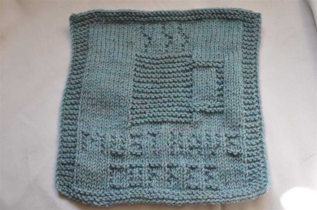 Star coaster knitting pattern