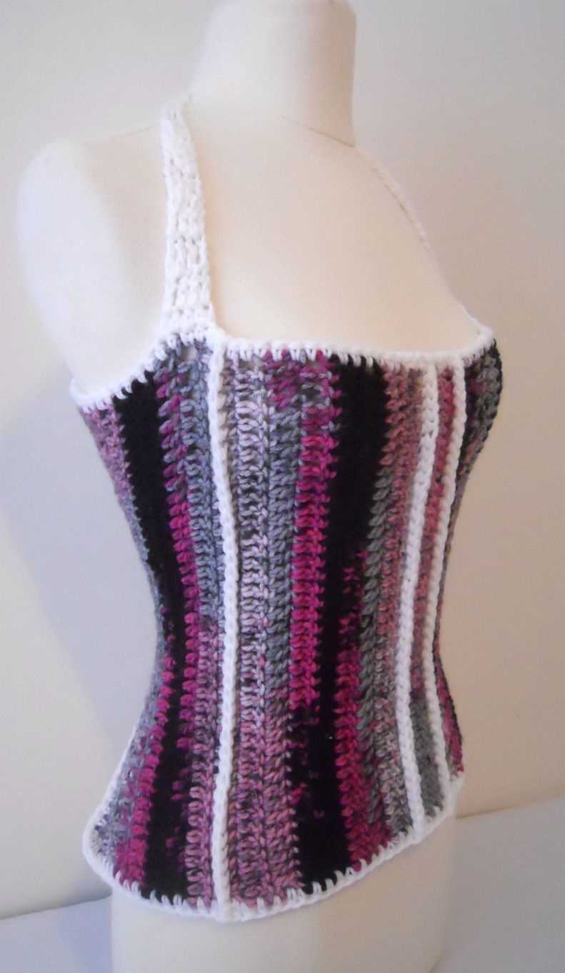 Corset knitting pattern