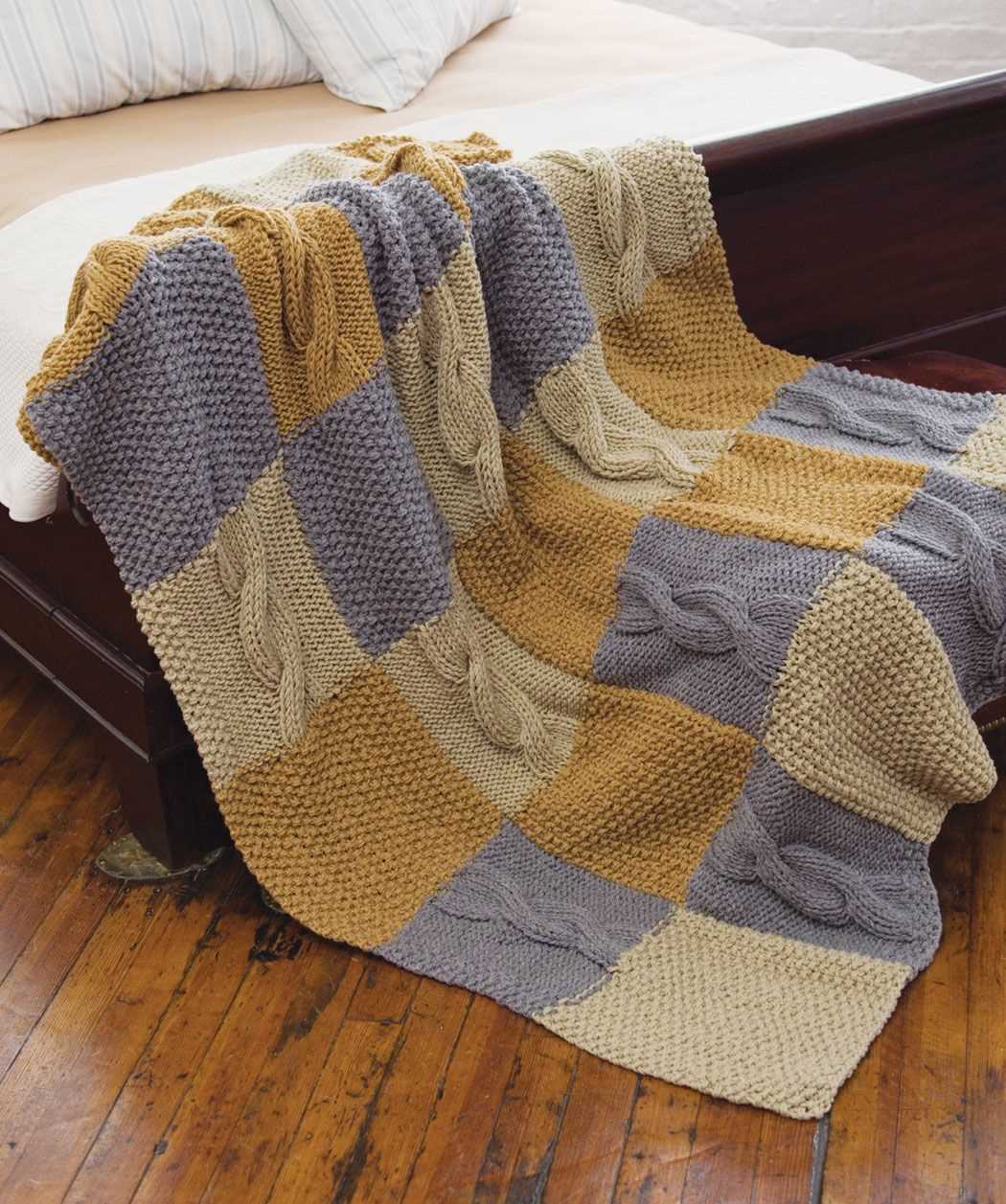 Knitting blanket patterns squares