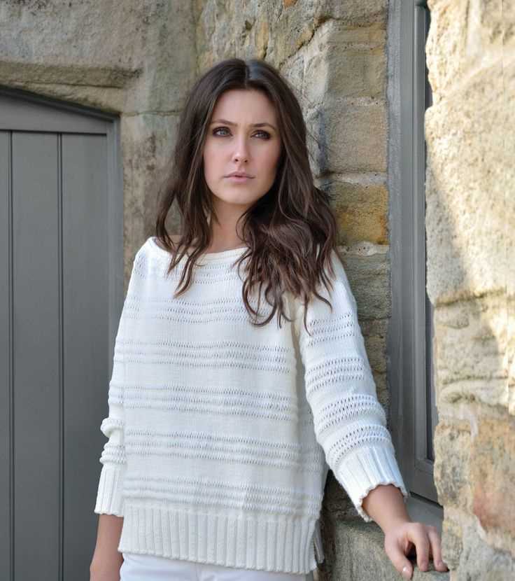 Cotton knit top pattern