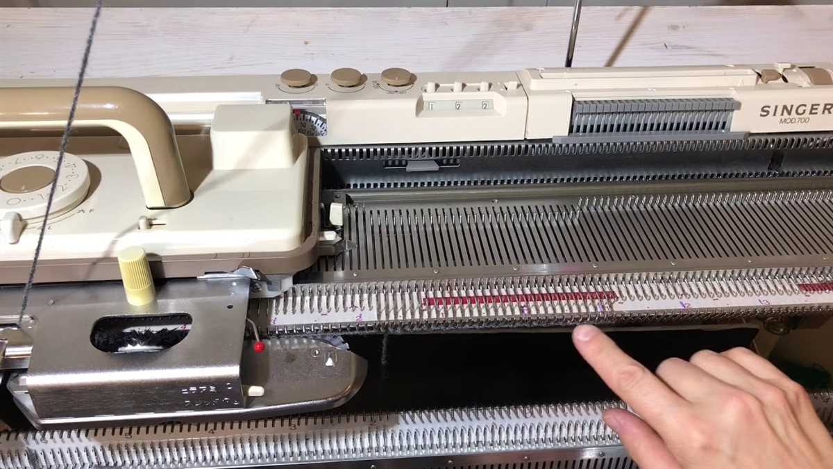 Knitmaster knitting machine patterns
