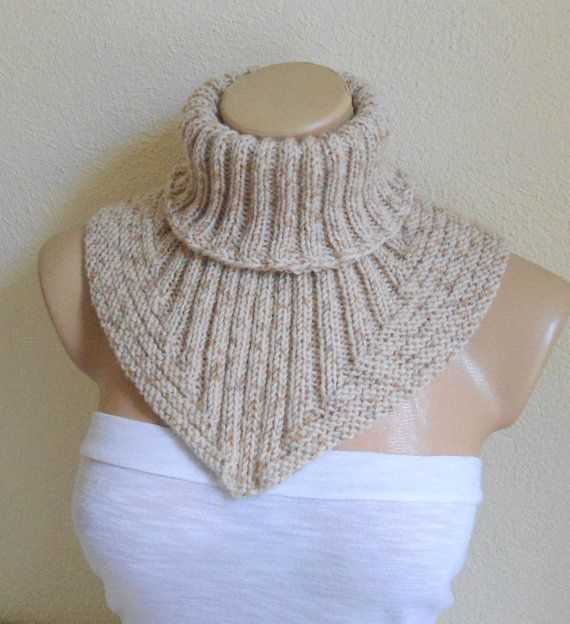 Knitted neck cowl pattern