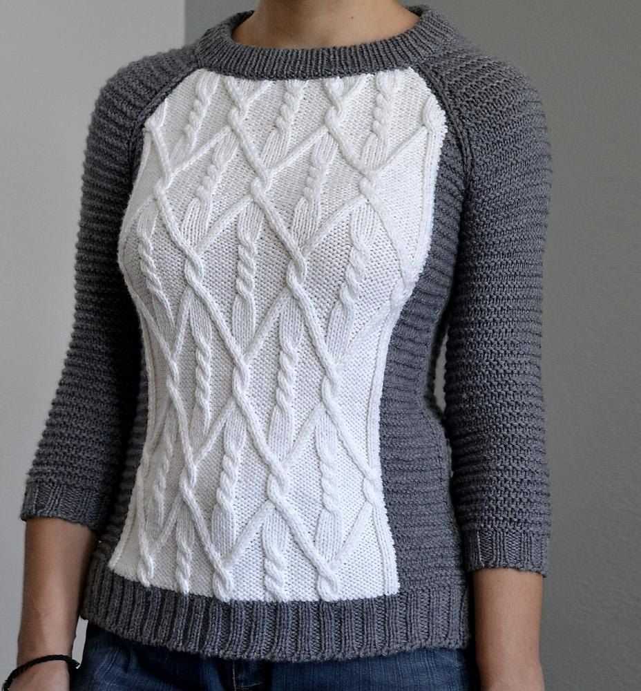 Free aran sweater knitting patterns