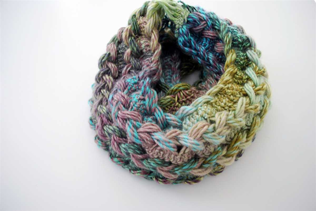 Free knitted lace infinity scarf patterns