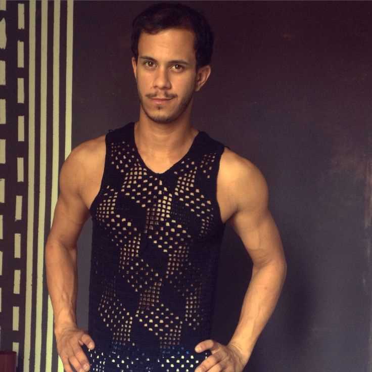 Mens knitted tank top pattern