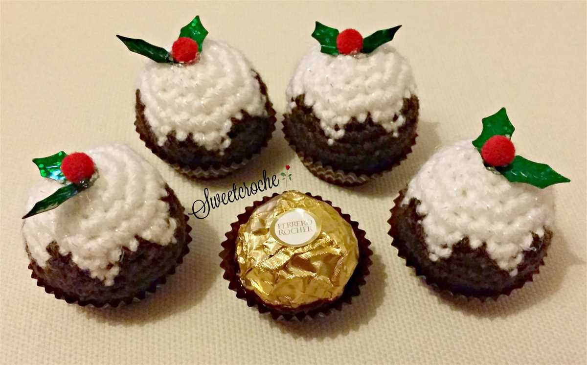 Knitted xmas pudding patterns
