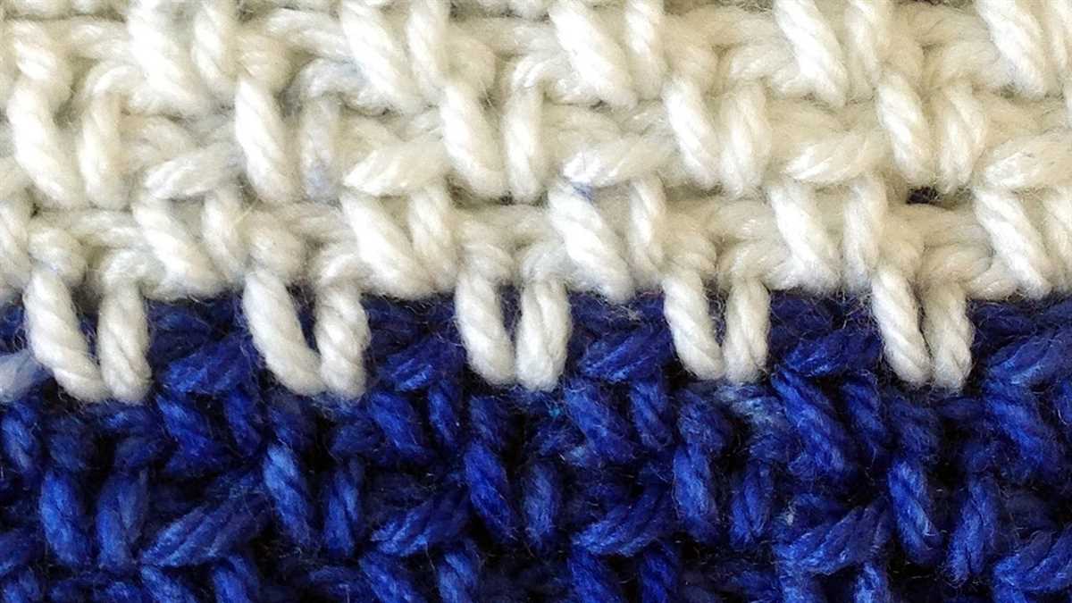 How to knit a crochet pattern