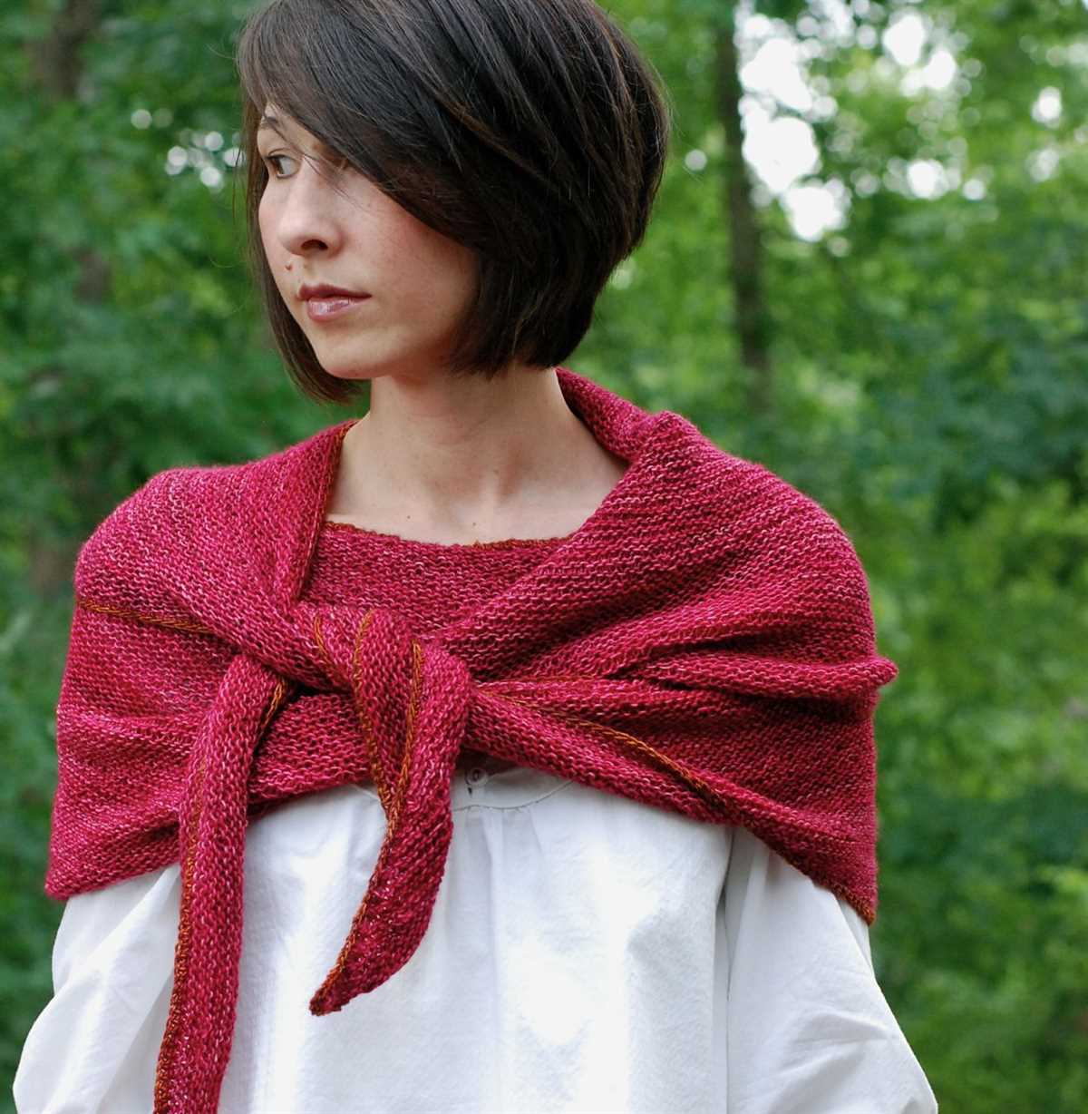 Readers wrap knitting pattern free