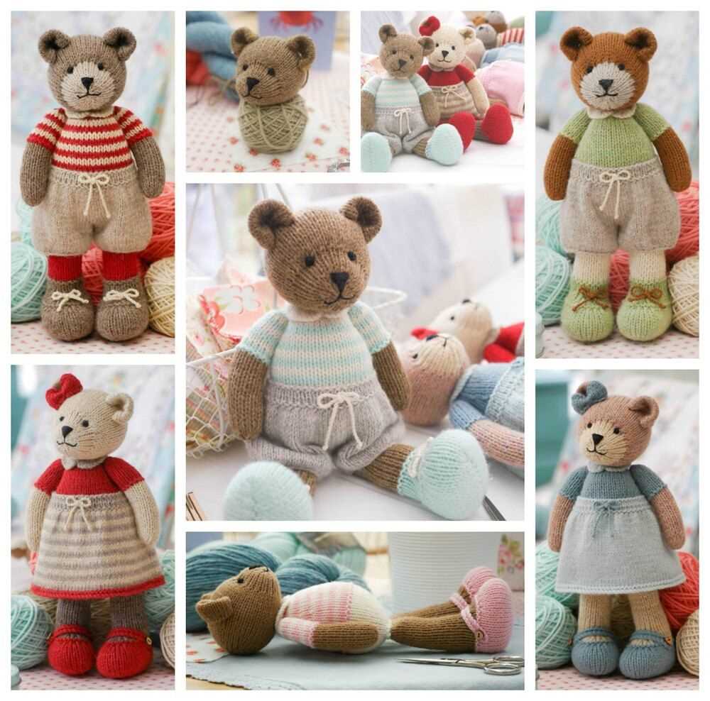 Create your own adorable teddy bear with this free knitting pattern PDF Free teddy bear knitting pattern pdf
