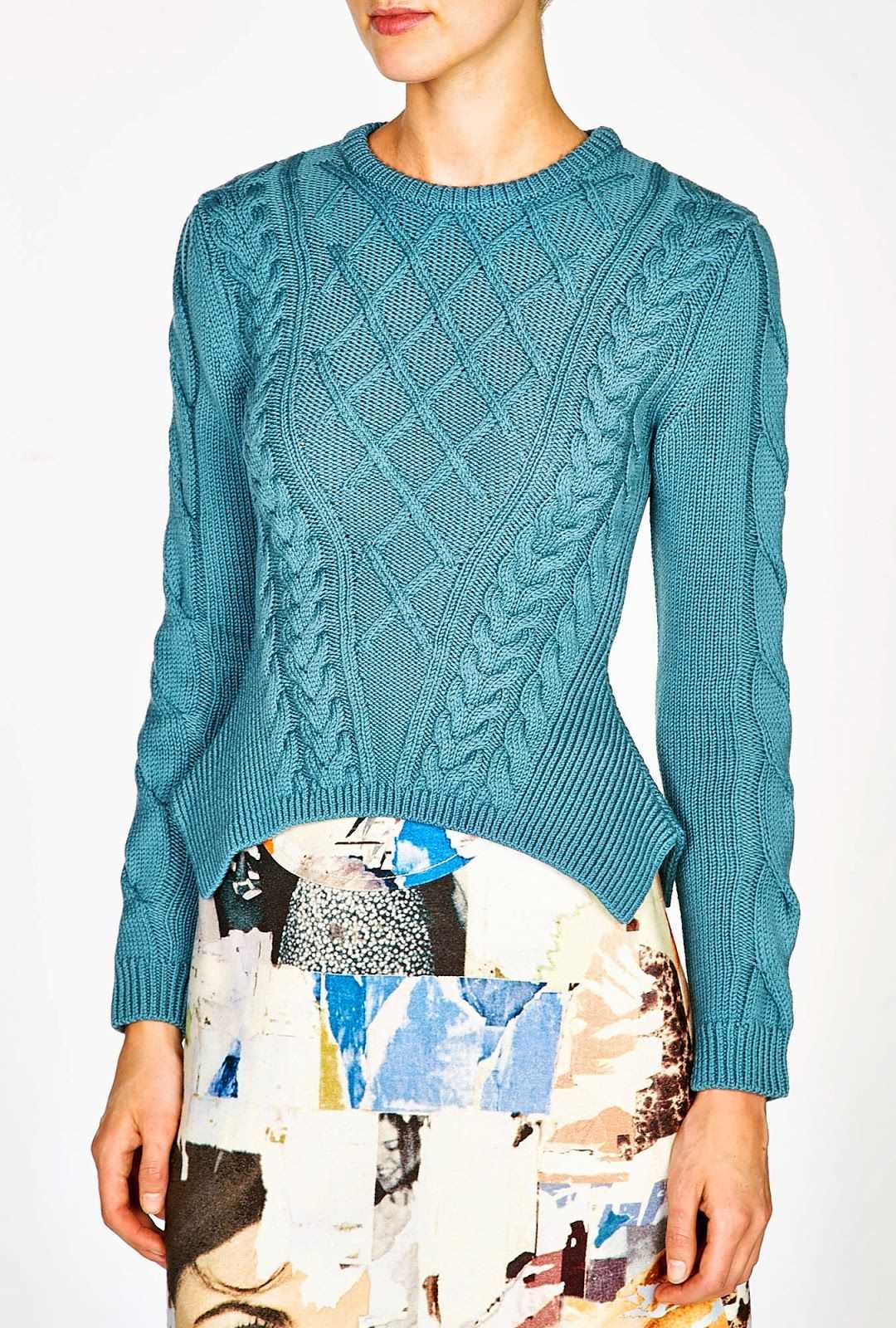 Cable knit jumper pattern free