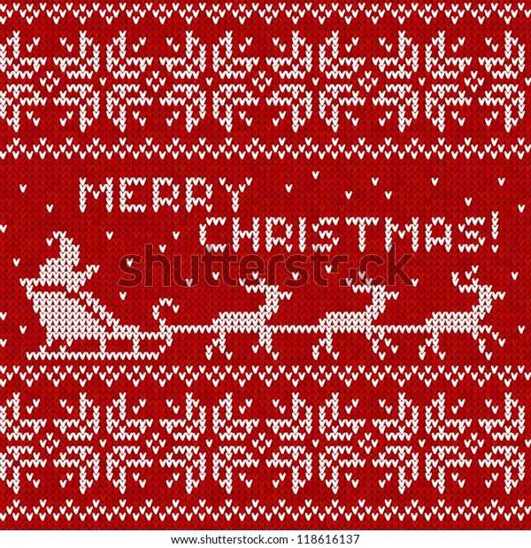 Loom knitting christmas patterns