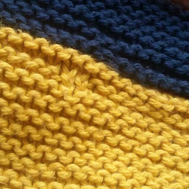 Hap knitting pattern