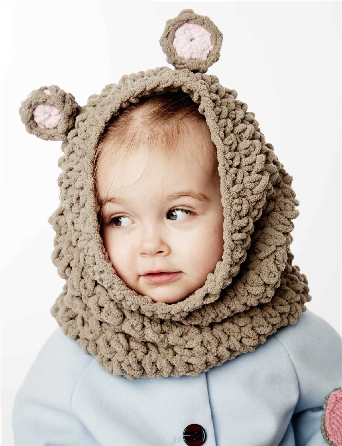 Knit child scarf free pattern