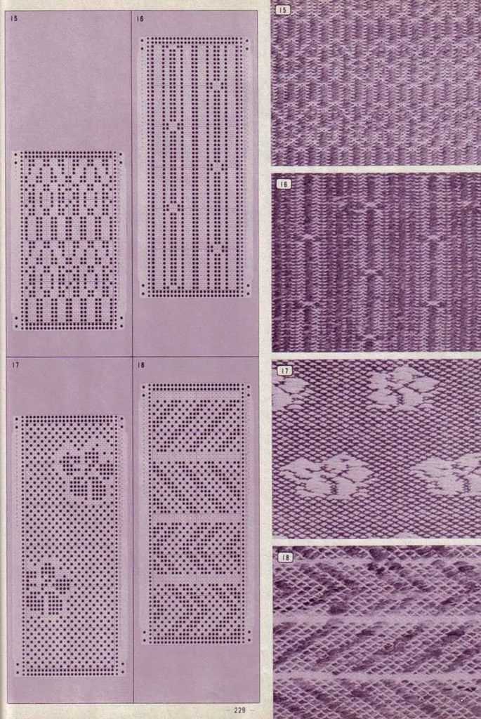 Machine knitting patterns pdf