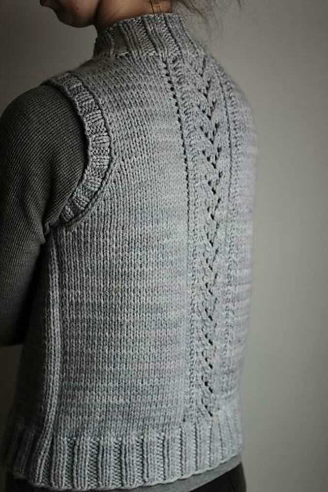 Knitting vest pattern
