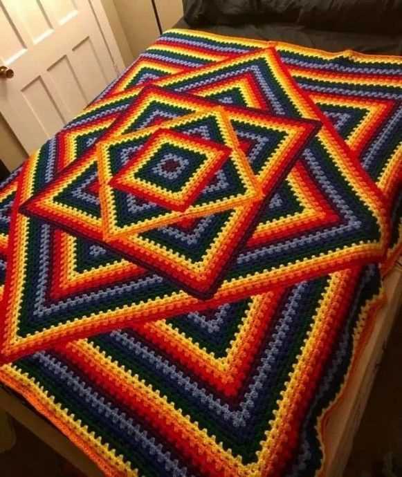 Kaleidoscope knitting patterns