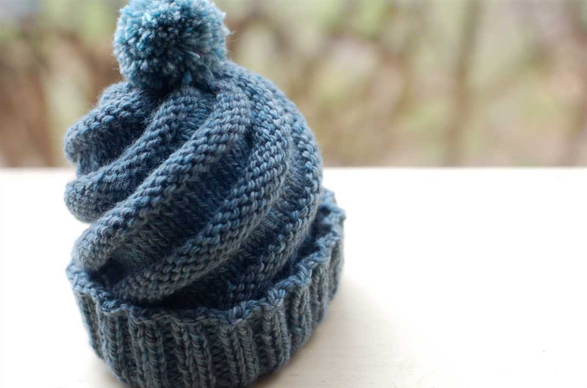 Beanie hat knitting patterns free