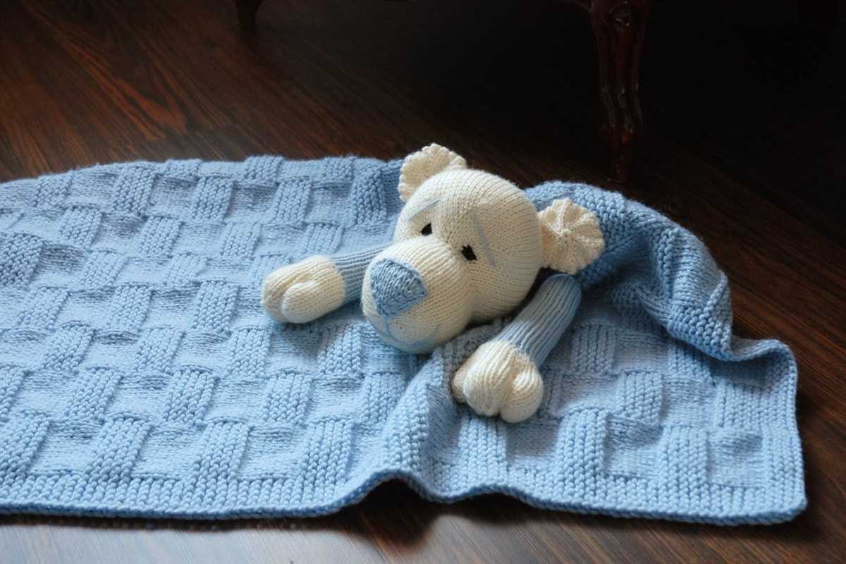 Duck blanket knitting pattern