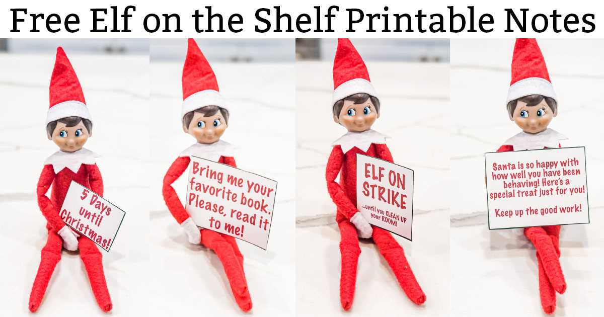 Free knitting pattern for elf on the shelf