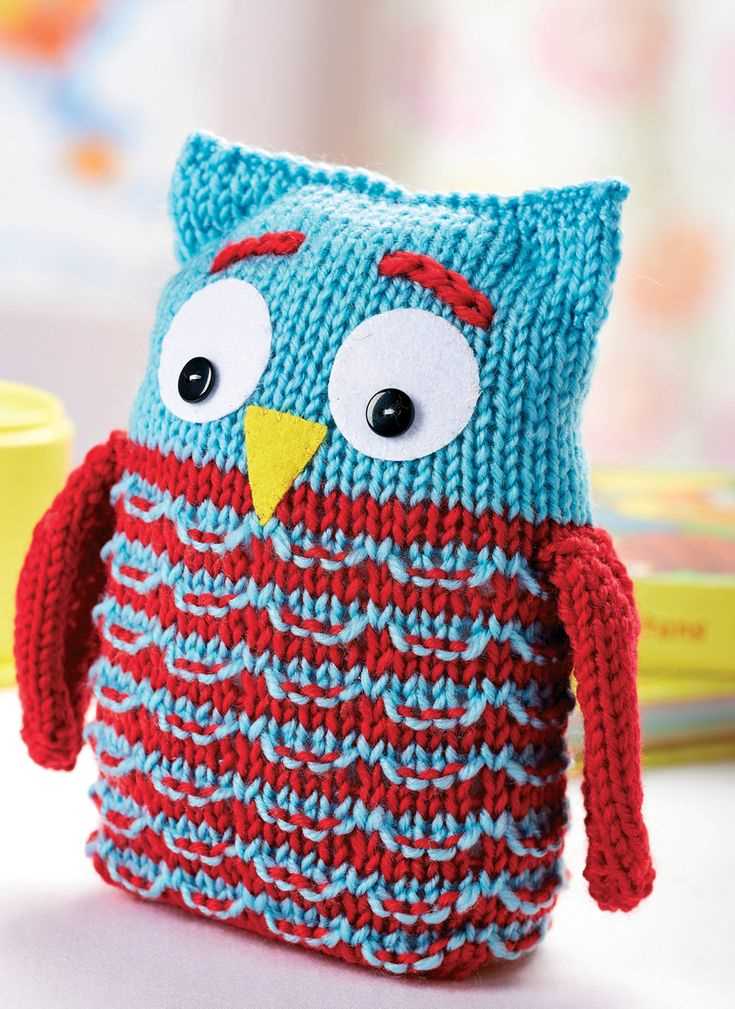 Easy owl knitting pattern