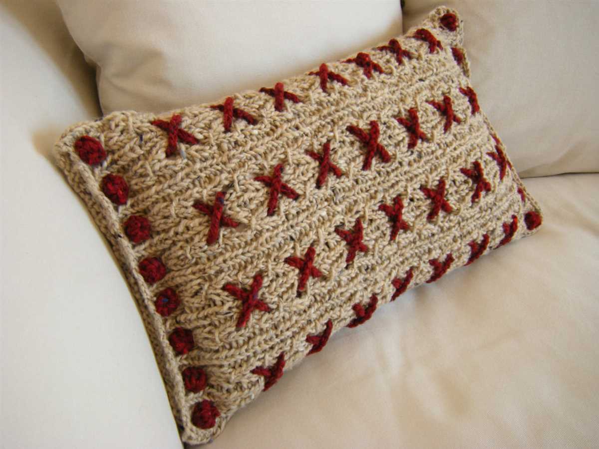 Cushion cover knitting patterns uk