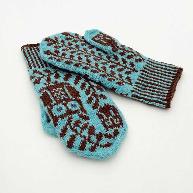 Double knit mittens free pattern