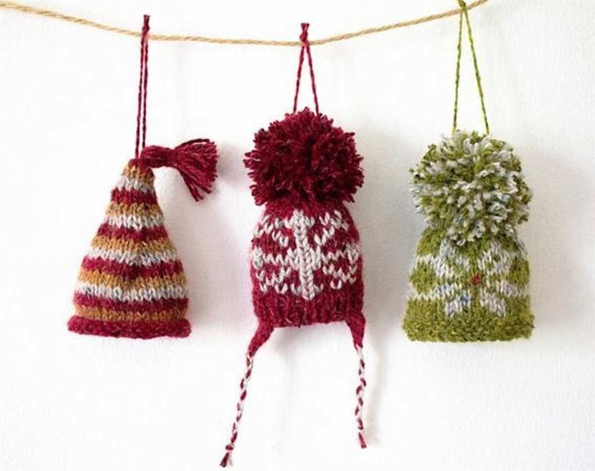Mini christmas knits free patterns