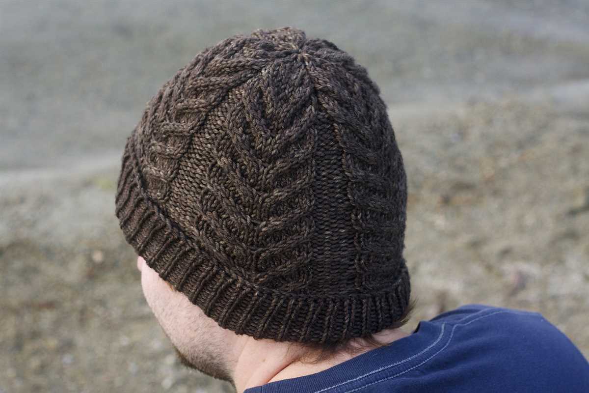 Flat top hat knitting pattern