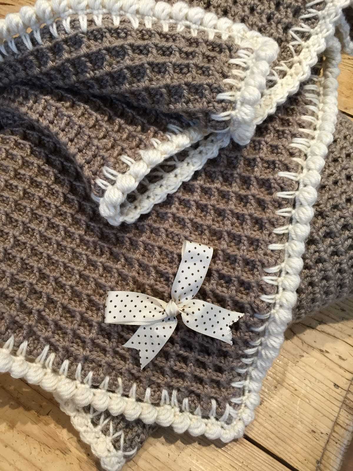 Waffle blanket knitting pattern