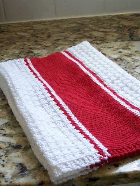 Towel knitting pattern