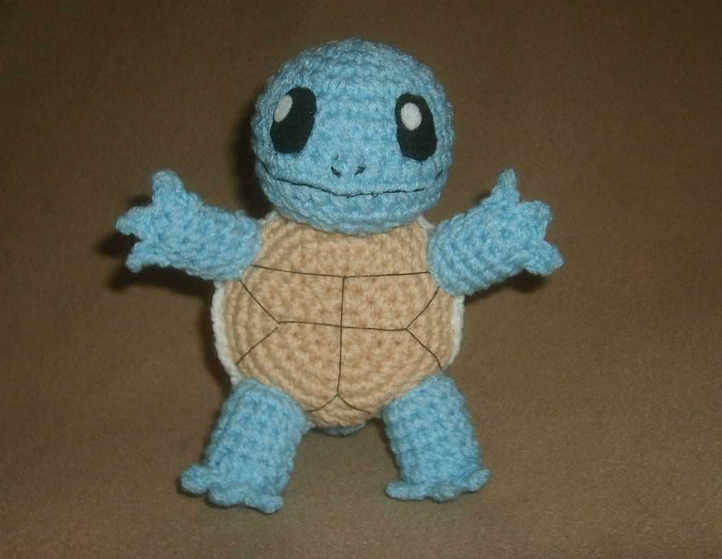 Squirtle knitting pattern