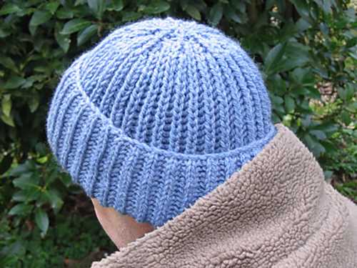 Fisherman hat pattern knit
