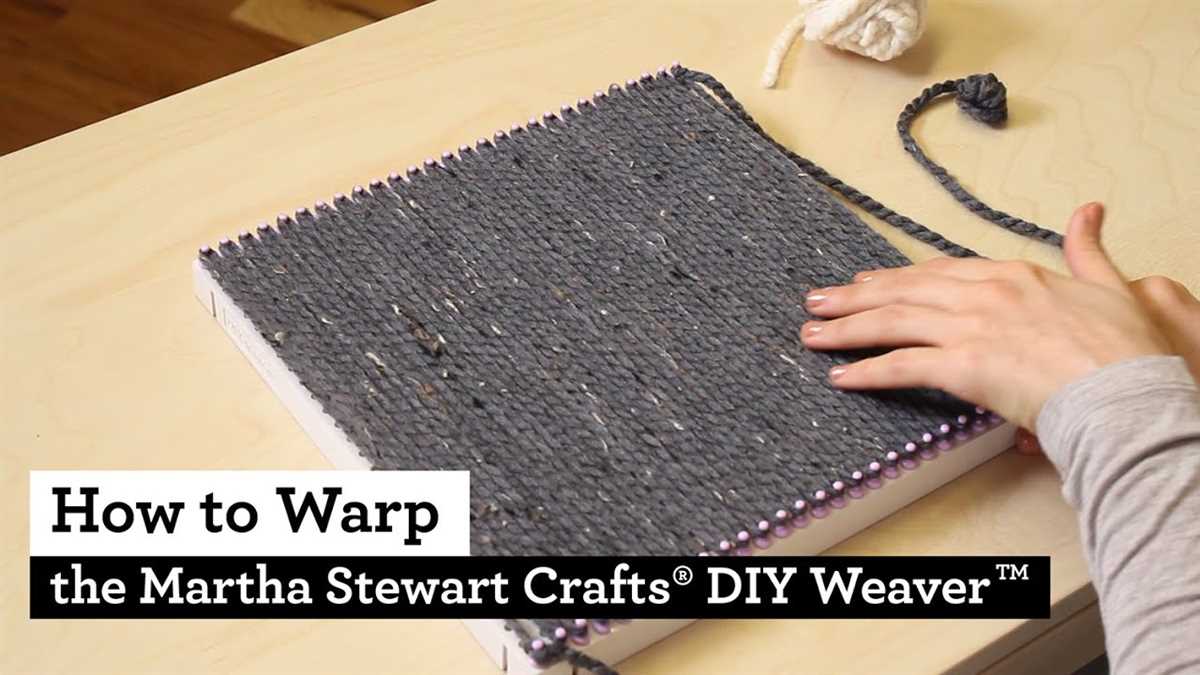 Martha stewart loom knitting patterns