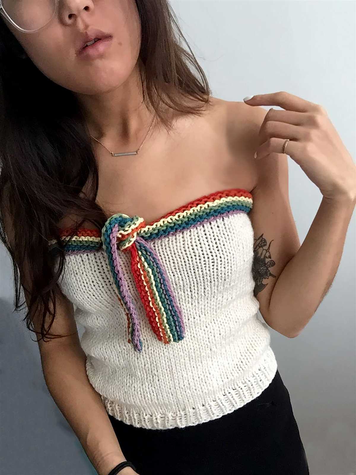 Knitted top pattern